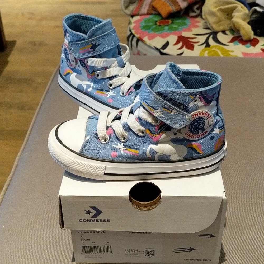 Converse Blue Unicons High Tops